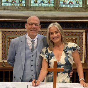 As well as weddings, we also host wedding blessings. These can be large or small. Photo: Jude & Paul