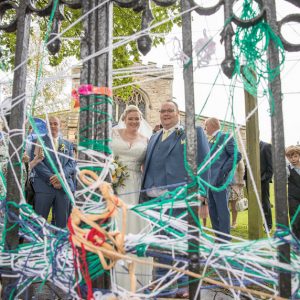 "One of the things that we would like to express is how personalised the wedding service was for us, its definitely a day we will never forget - It meant a lot to me as it's the church that I was christened in and my parents got married in. Thank You." Carl & Samantha